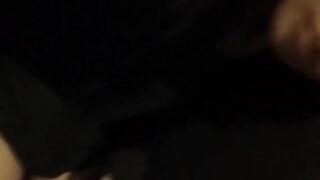 Witness nasty babe catch her piss in a clear container