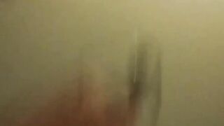 Witness nasty babe catch her piss in a clear container