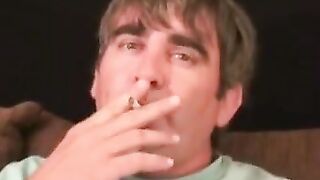 Rough stud gets nude and strokes to climax