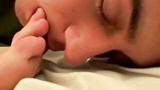 Jocks Fabio and Tomy love sucking toes together