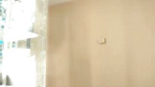 Big-Titted Amateur Rides Her Dildo on Webcam