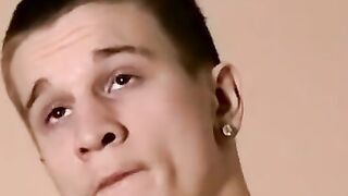 Black gay swallows interracial trioâs salty throatpie