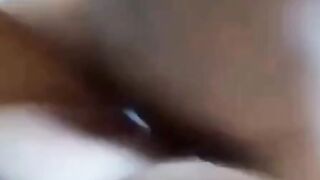 Fisting a Tanned BBW with a Large Pussy