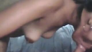 Filipina Jenny Gives an Amateur Blowjob