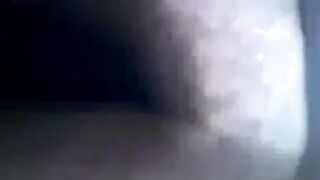 Hairy BBW Plays with Huge Black Dildo on Webcam