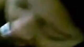 Indonesian Babe Gets Naughty on the Floor