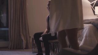 Ethan Sinns rides stepdad cock after being caught sneaking