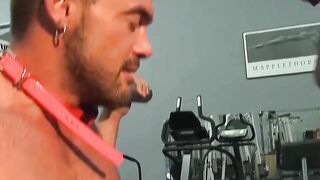 Colin Steele disciplines Jessie Balboas rod and nuts at gym