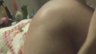 Japanese cutie spotted on covert lens probing her snug slit