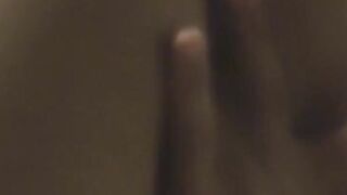 Japanese cutie spotted on covert lens probing her snug slit