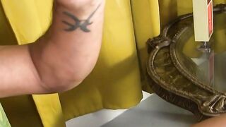 Cesar Xes teases sticky precum then strokes to explosion