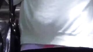 Voyeur follows numerous babes to film outdoor peeing