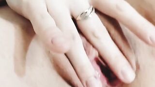 Shaking Legs Orgasm - Hot Girl's Solo Play with Sex Toy