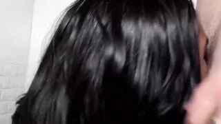 Asian Alon Kemey kneels for Hugo Dupres thick French cock