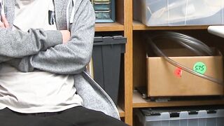 ShopliftersPunished.com - Pale thief Juan Loco seduces blonde officer Rachael Cavalli