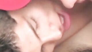 Three young Latino twinks bareback and cum