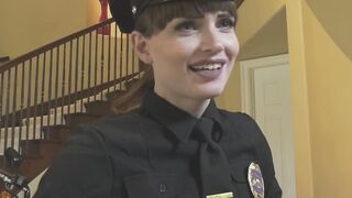 Shemale police officer Natalie Mars is here to the rescue