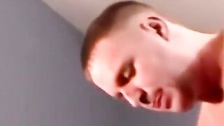 Black straight amateur jerks BBC till bursting with pride