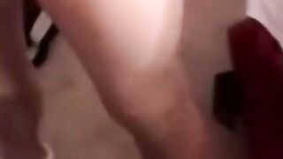 Black straight amateur jerks BBC till bursting with pride