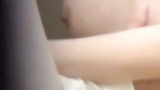 Camera catches Japanese hottie fucking wildly with her man