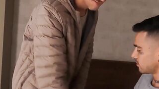 Horny Enrique Mudu grabs my ass and rams his huge cock in