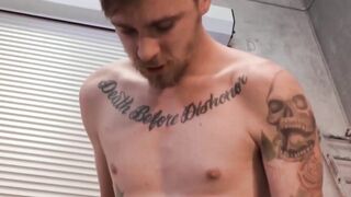 Ryan Jordan and workmate quick rough break fuck