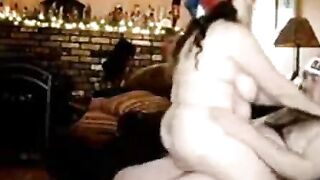 Holiday Webcam Fuck with a Mature Amateur