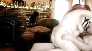 Holiday Webcam Fuck with a Mature Amateur