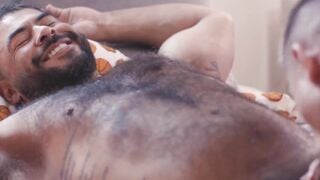 Draven Navarro gives stepson Dylan Hayes a taste of daddy dick