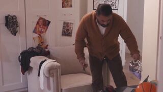 Draven Navarro gives stepson Dylan Hayes a taste of daddy dick