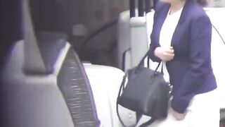 Peeping rigs lens to campture urinating Japanese stunners