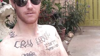 Joshua Martinez exercises long dick till cum sweats out