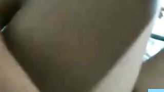 Black Girl's Creamy Pussy Play