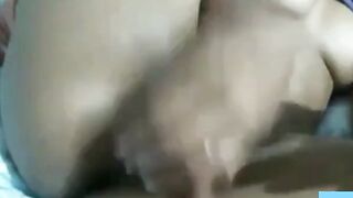 Black Girl's Creamy Pussy Play