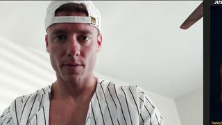Justin Matthews in a live sex show with his best friend Ryder Owens