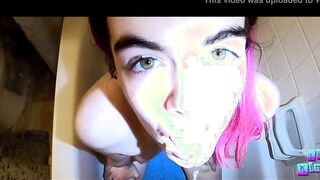 Lil Filthy Doll gets curious about piss play with daddy
