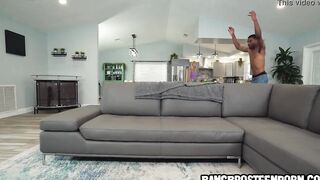 He gets caught jerking off by his sensual step sister - 18 year old porn
