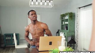 He gets caught jerking off by his sensual step sister - 18 year old porn