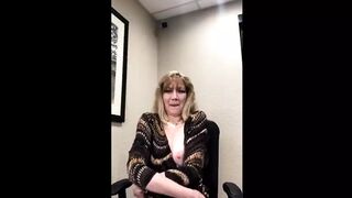 Outside – Paulina Cumming Inside the Office Before Boss Returns