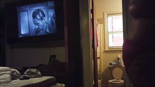 My wifey undressing two