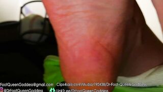 Dr. Toes Queen beauty - Natural Nails, Toe Wiggling Part five