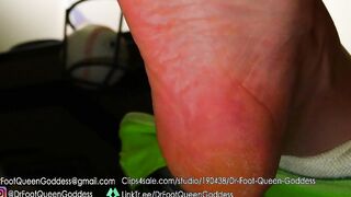 Dr. Toes Queen beauty - Natural Nails, Toe Wiggling Part five