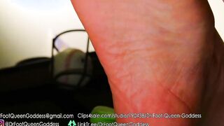 Dr. Toes Queen beauty - Natural Nails, Toe Wiggling Part five