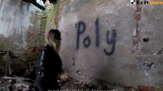 Painted graffiti and then pounded her BF (rough sex)