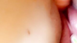 Squirt with sex machine