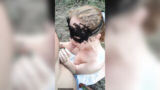 PeachBitch: Fucking 19 yo cunt with mouth doggy style inside outside park