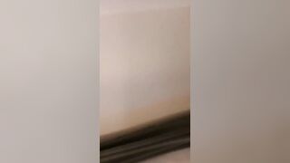 Freaky eastern finger fucked her small snatch while getting dick on jugs