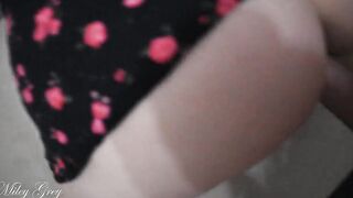 SOAK VAGINA LOVES HARD & ROMANTIC SEX, CUMMED - Miley Grey