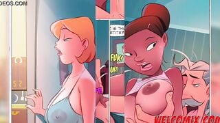 Fucking the Beauty maid! Snatch sandwich - The Sensual Home Tittle 53