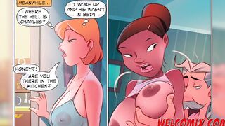 Fucking the Beauty maid! Snatch sandwich - The Sensual Home Tittle 53